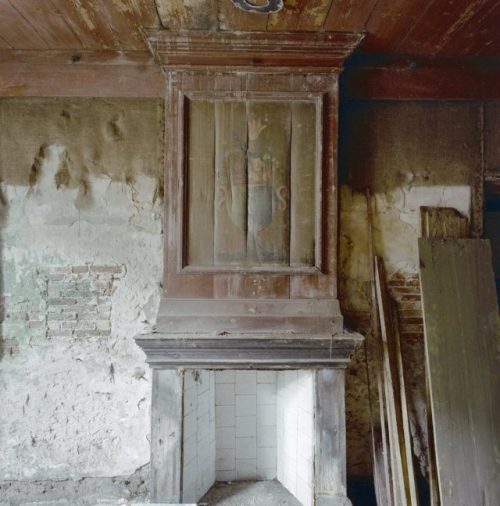 interieur woonkamer schouw